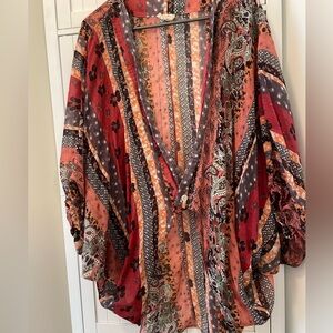 ☀️ Three Bird Nest Slight Sheer Kimono ☀️